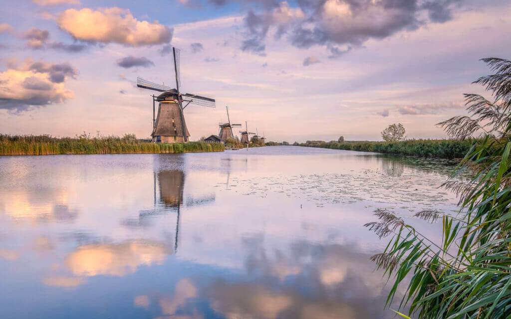 Kinderdijk, Zuid-Holland, Netherlands
