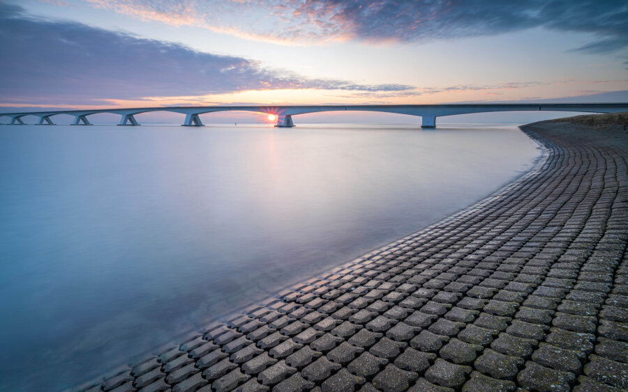 Zeelandbrug Zeeland, Netherlands