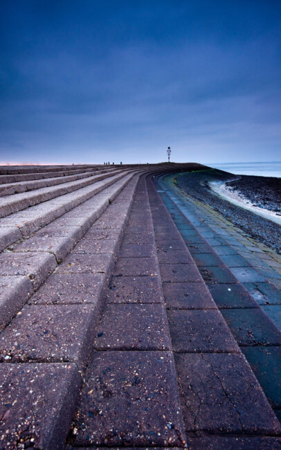 At the pier of Gorishoek, there used to be a beautiful stone staircase.